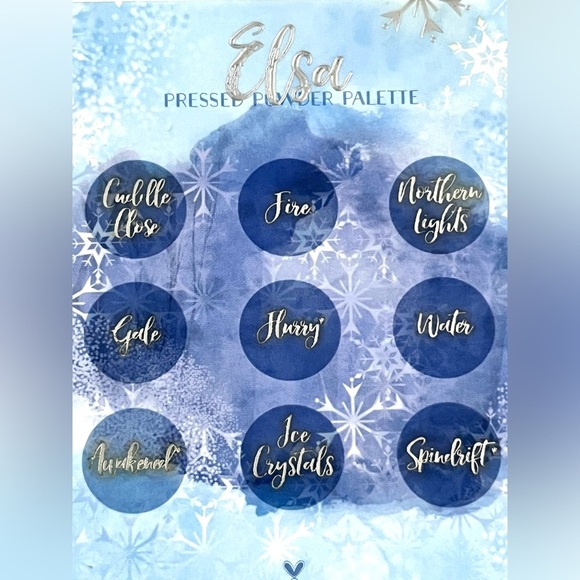 ColourPop Frozen II Elsa Eyeshadow 9 Color Palette - Picture 3 of 10